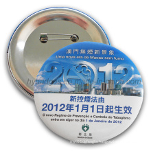 Tin Badge, Organizational Lapel Pin for Promotion (GZHY-MKT-031)